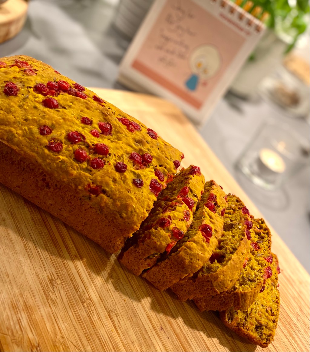 Saffranslimpa med lingon