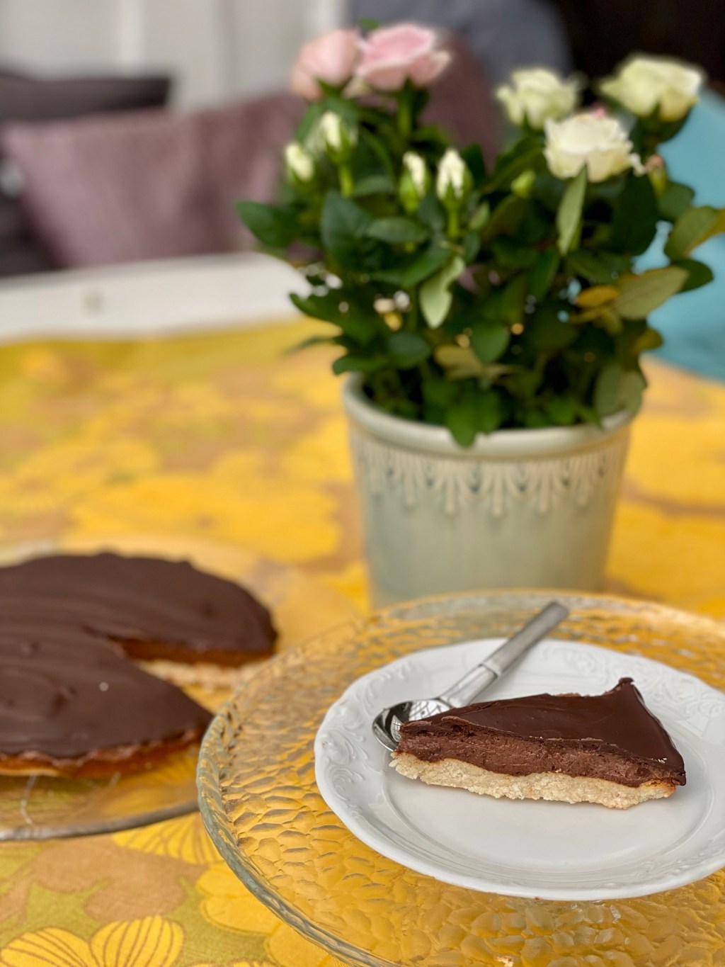 Biskvitårta till morsdag